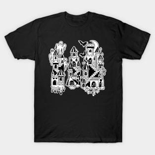 Spooky castles T-Shirt